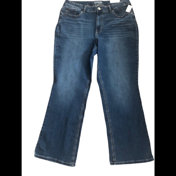 Maurices High Rise Curvy Slim Boot Jean 20W Casual Stretch 42X31 NEW! - Picture 2 of 8